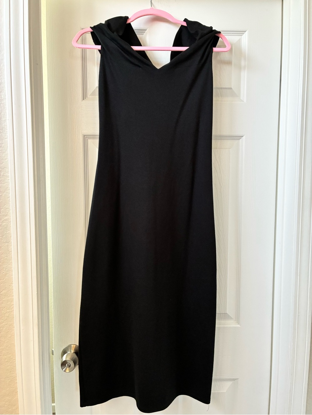 Urban Outfitters Black Sleeveless Midi Dress